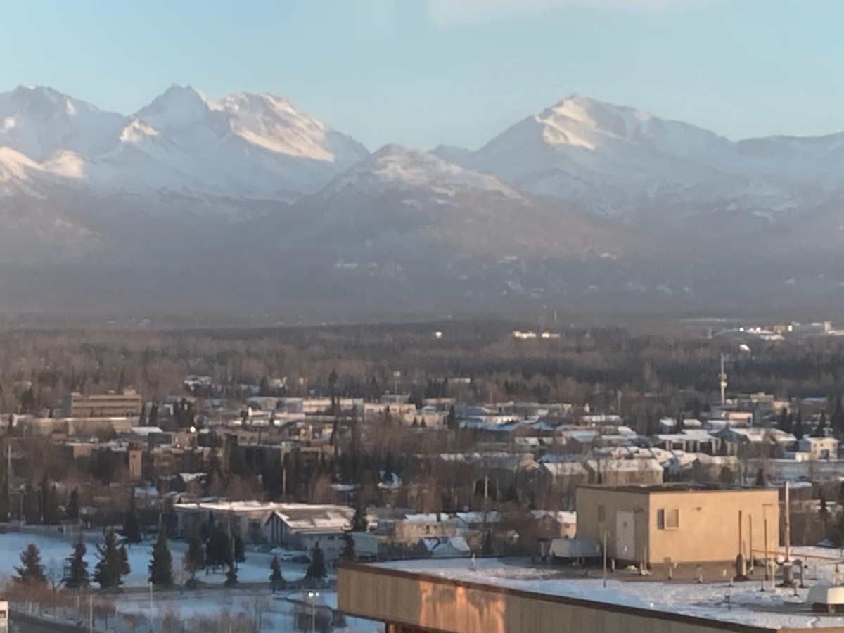 Yule in Anchorage, Alaska